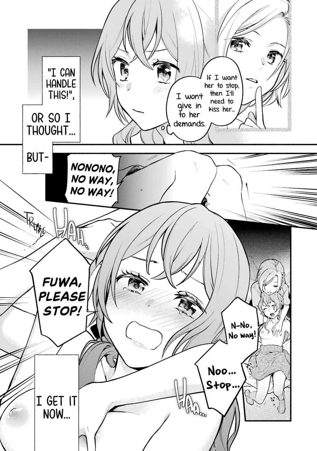 Onna Doushi toka Arienai desho to Iiharu Onnanoko wo, Hyakunichikan de Tetteiteki ni Otosu Yuri no Ohanashi Chapter 4: Stage 4 - Page 3