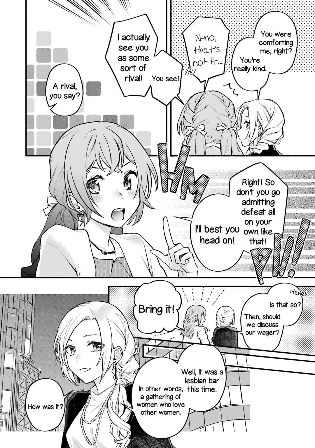 Onna Doushi toka Arienai desho to Iiharu Onnanoko wo, Hyakunichikan de Tetteiteki ni Otosu Yuri no Ohanashi Chapter 5: Stage 5 - Page 28