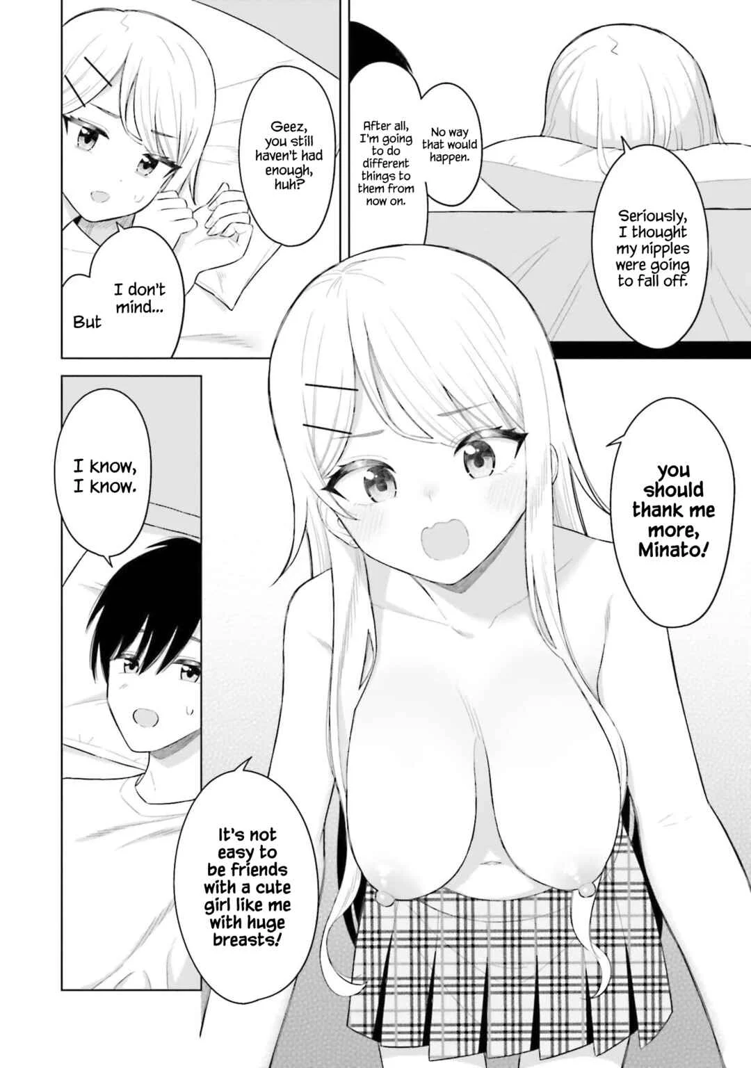 Onna Tomodachi wa Tanomeba Igai to Yarasetekureru Chapter 4 - Page 12
