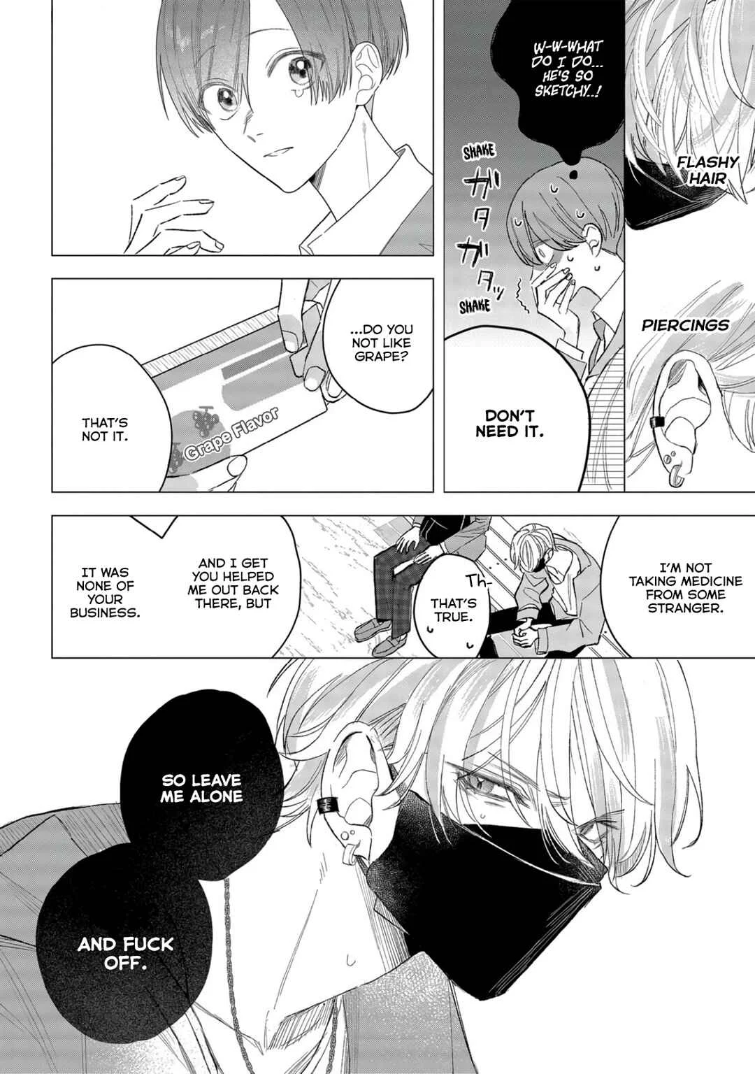 Ookami-kun no Ai wa Chotto Fukigen Chapter 1 - Page 8