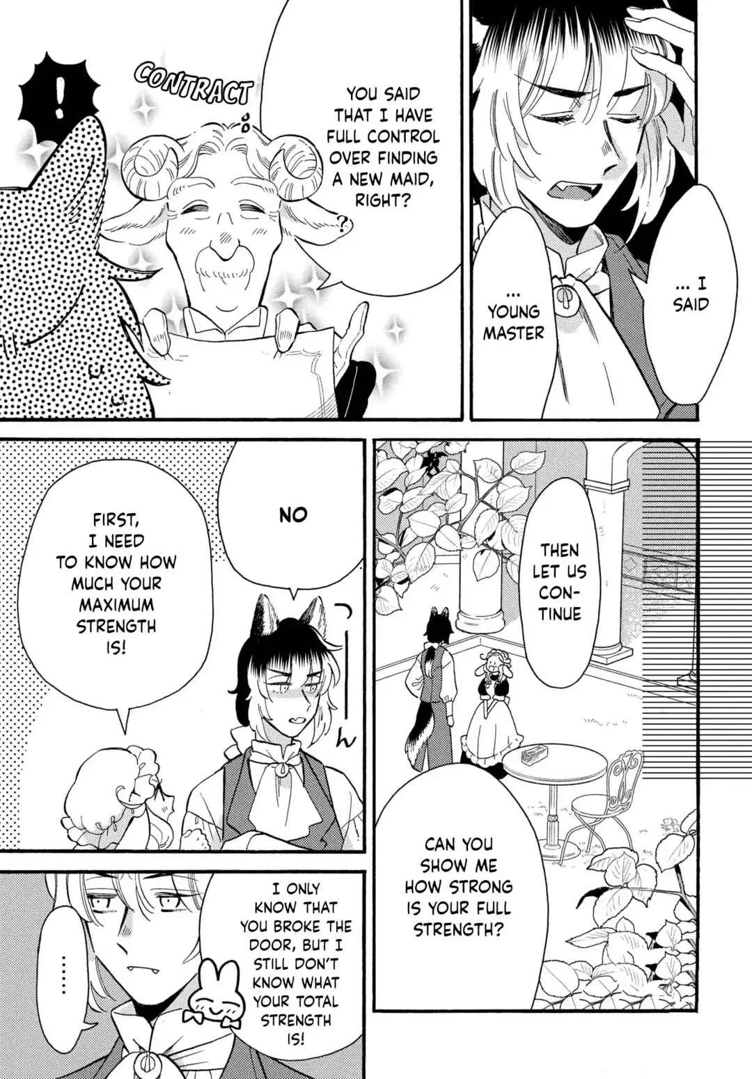 Ookami Shujin to Usagi Maid-chan Chapter 1 - Page 19