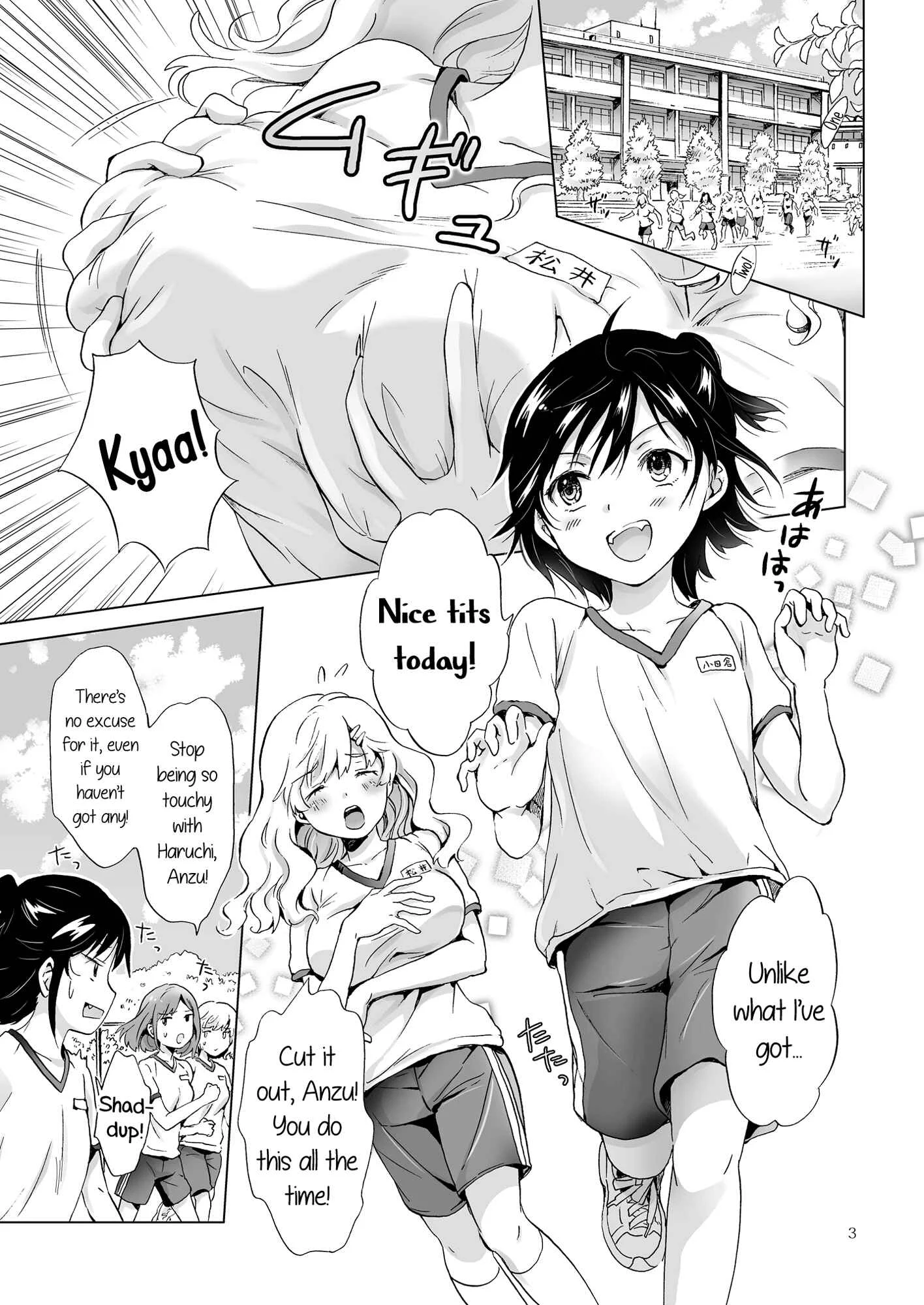 Oppai-chan to Chippai-chan ga Irekawaru Hanashi Chapter 1: Oneshot - Page 2