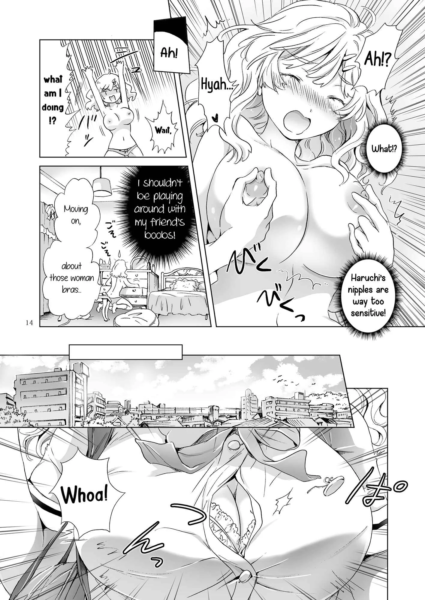 Oppai-chan to Chippai-chan ga Irekawaru Hanashi Chapter 1: Oneshot - Page 13
