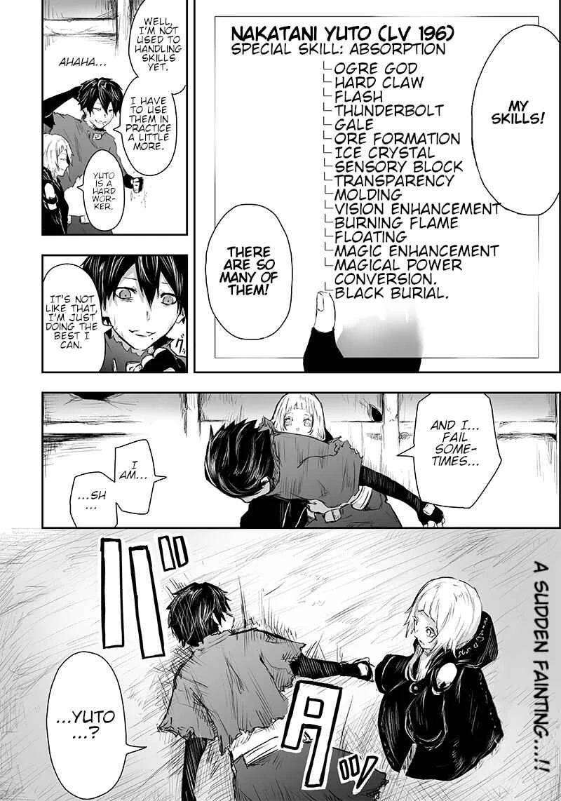 Ore dake Fuguu Skill no Isekai Shoukan Hangyakuki ~Saijaku Skill "Kyuushuu" ga Subete wo Nomikomu made~ Chapter 3: The Skills. - Page 19