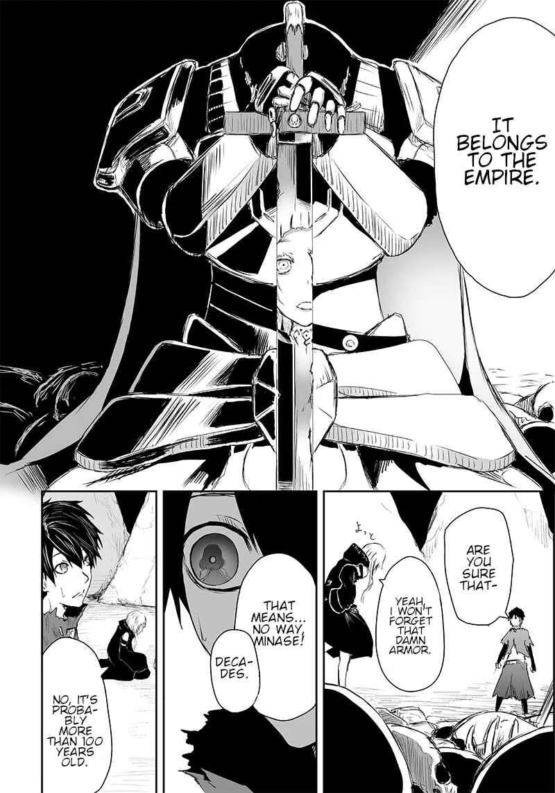 Ore dake Fuguu Skill no Isekai Shoukan Hangyakuki ~Saijaku Skill "Kyuushuu" ga Subete wo Nomikomu made~ Chapter 4: Skeletons. - Page 11
