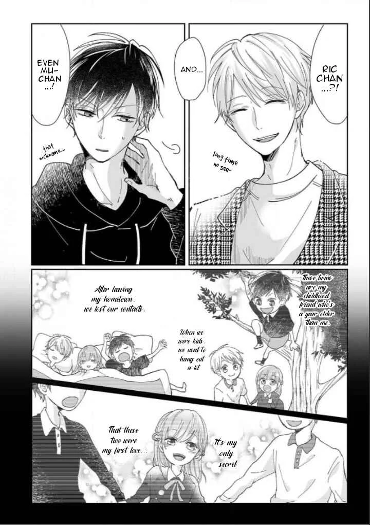 Osananajimi wa Ichi Tamagosei no Shishi Supadari Futago to Torotoro 3 nin Seikatsu Chapter 1 - Page 5