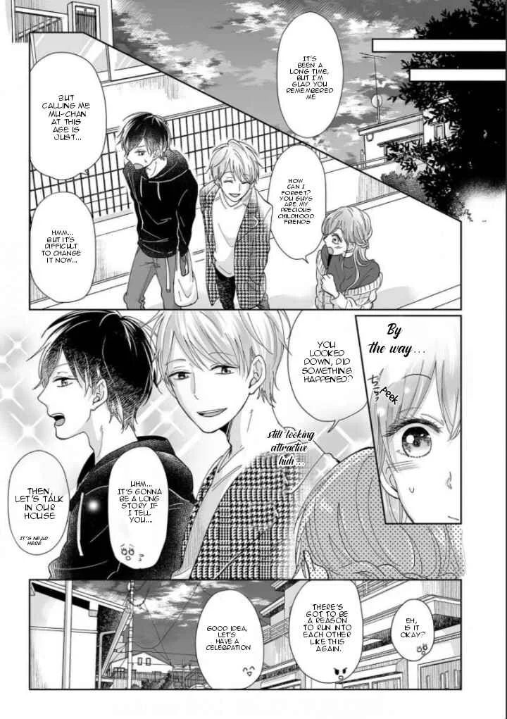 Osananajimi wa Ichi Tamagosei no Shishi Supadari Futago to Torotoro 3 nin Seikatsu Chapter 1 - Page 6