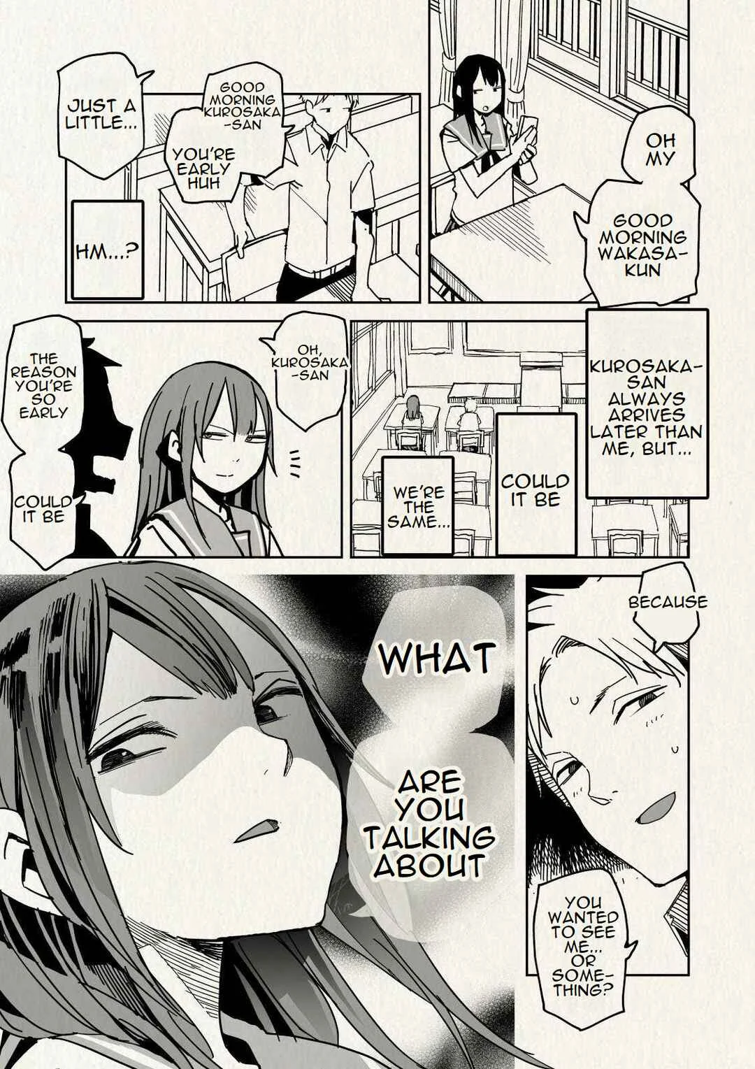 Oshimai Chapter 4: Classroom In The Early Morning - Page 3