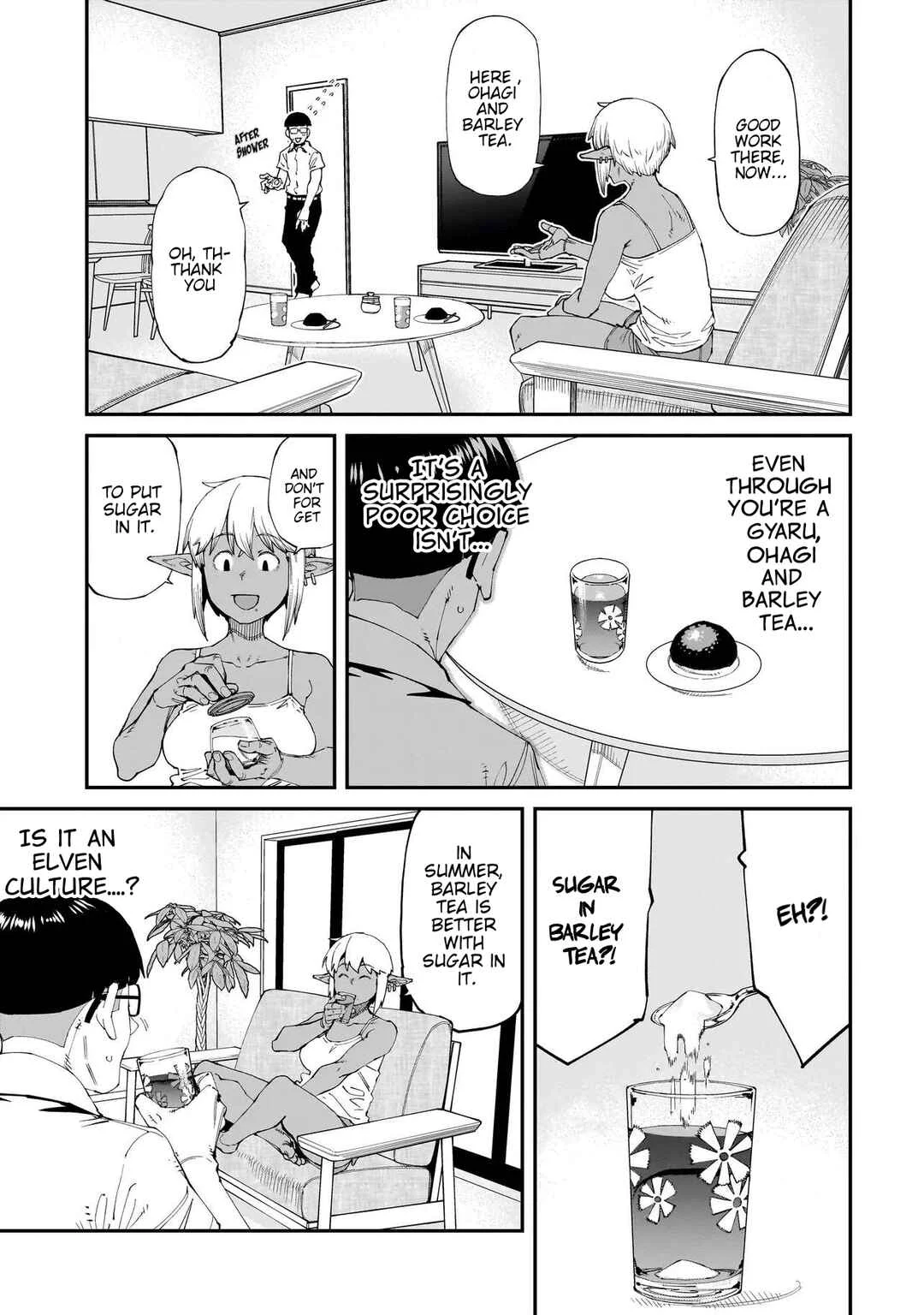 Otaku-kun no Seiheki o Isshou Yugamete Iku Ishuzoku Musume-tachi Chapter 1: Washing hands with an elf girl - Page 6