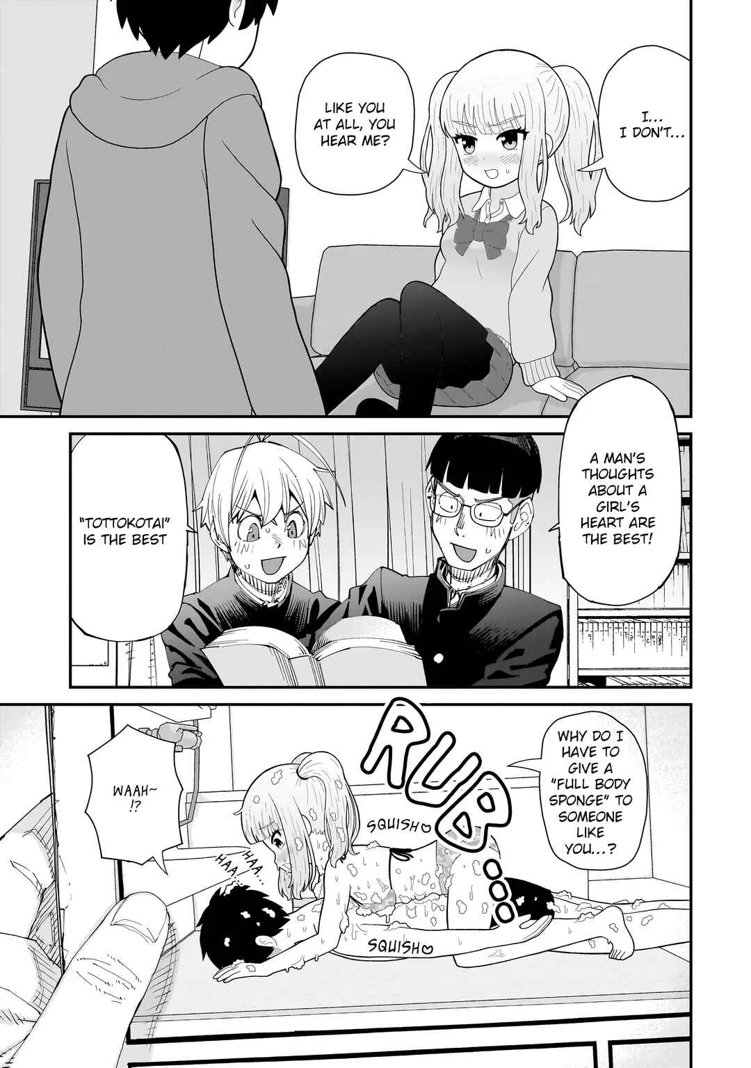 Otaku-kun no Seiheki o Isshou Yugamete Iku Ishuzoku Musume-tachi Chapter 3: Sweet Shrimp girl and Full body sponge - Page 2