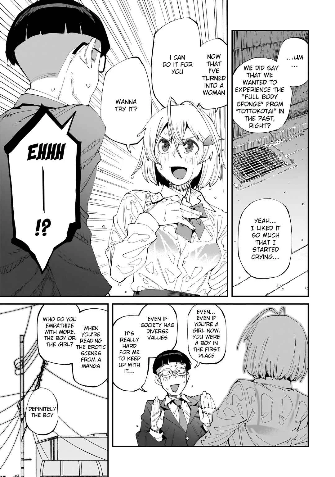 Otaku-kun no Seiheki o Isshou Yugamete Iku Ishuzoku Musume-tachi Chapter 3: Sweet Shrimp girl and Full body sponge - Page 8