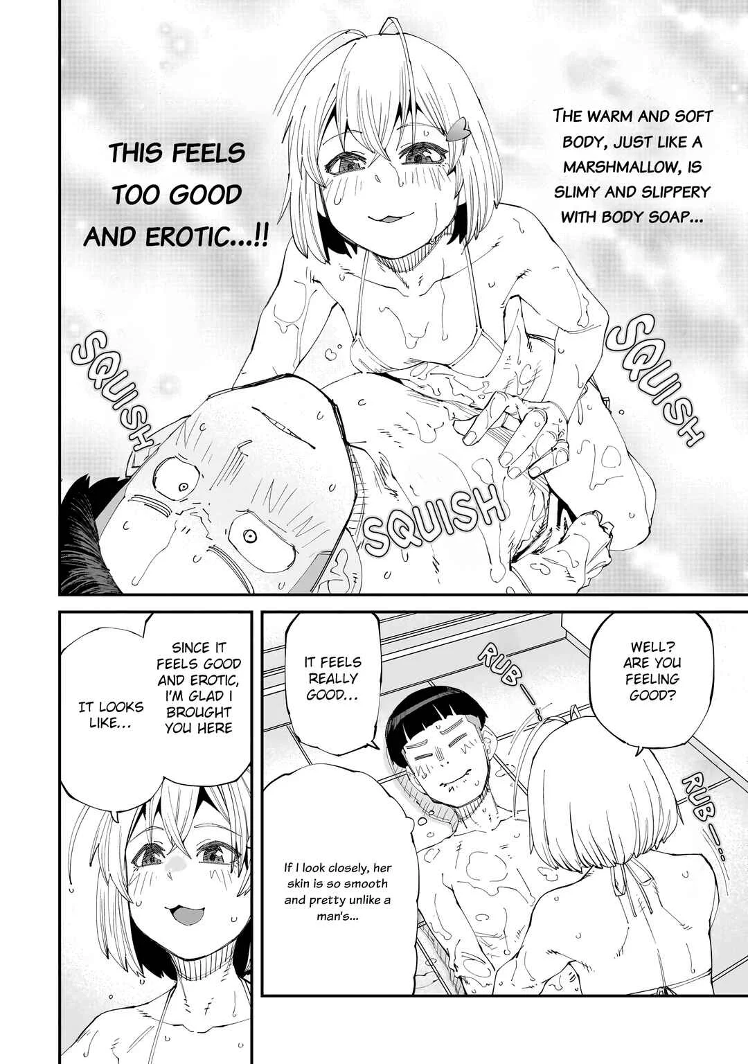 Otaku-kun no Seiheki o Isshou Yugamete Iku Ishuzoku Musume-tachi Chapter 3: Sweet Shrimp girl and Full body sponge - Page 13