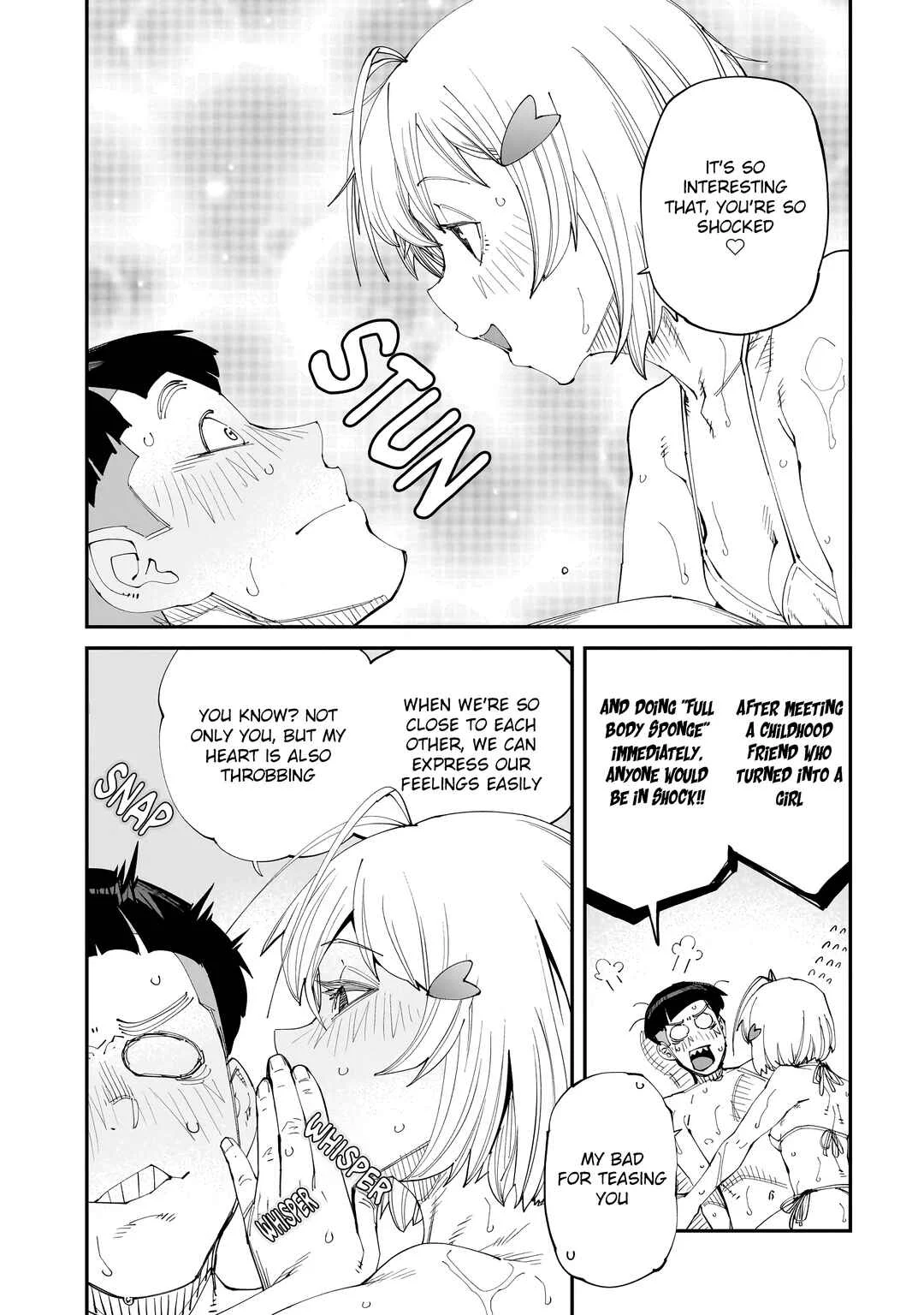 Otaku-kun no Seiheki o Isshou Yugamete Iku Ishuzoku Musume-tachi Chapter 3: Sweet Shrimp girl and Full body sponge - Page 14