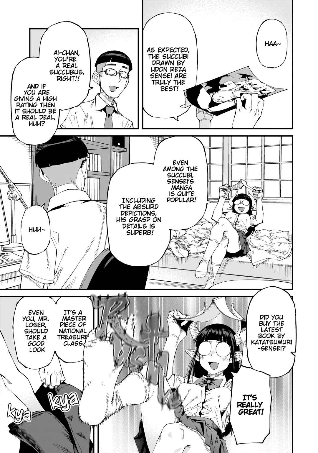 Otaku-kun no Seiheki o Isshou Yugamete Iku Ishuzoku Musume-tachi Chapter 4: Otaku Succubus's Nude croquis - Page 2
