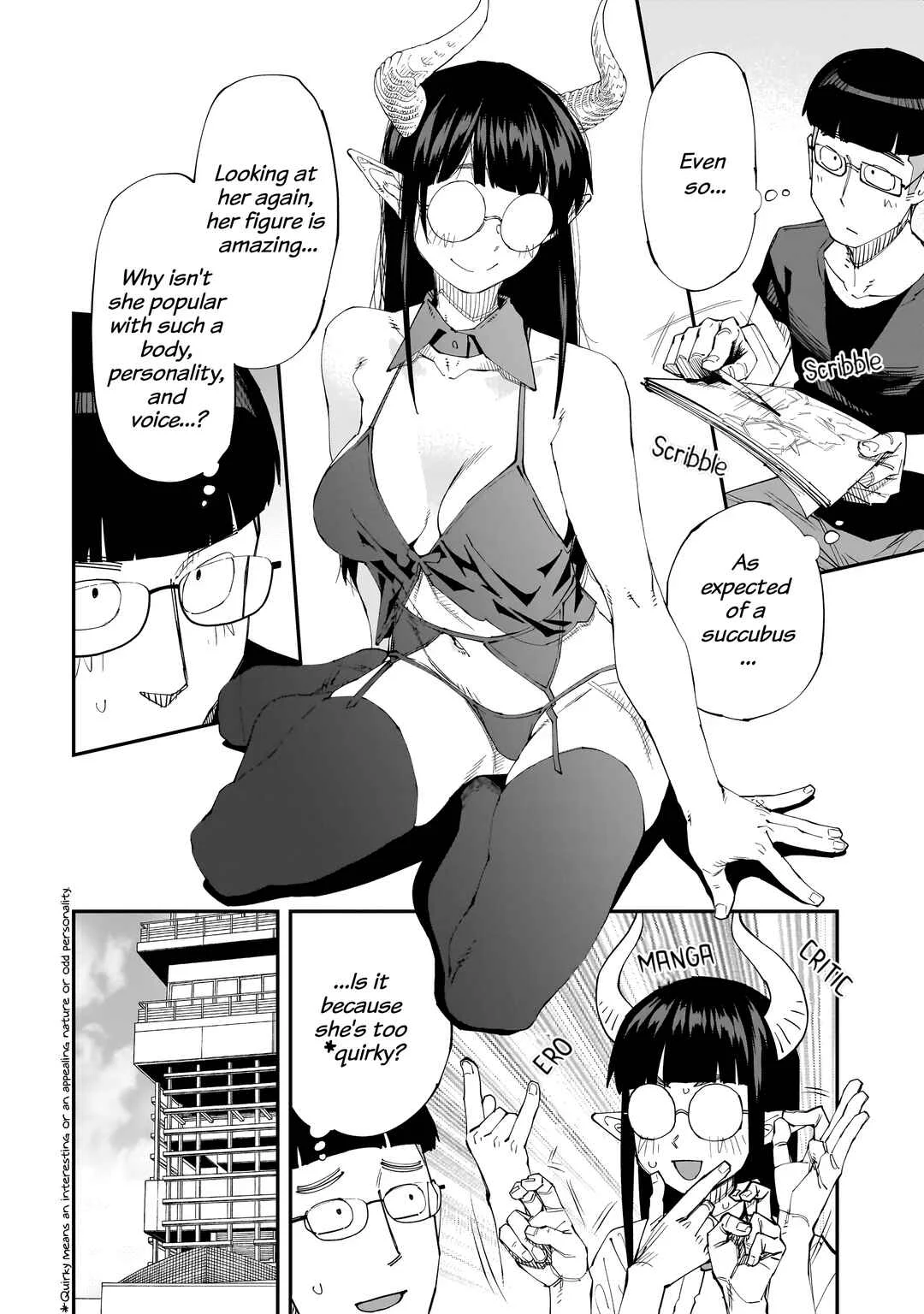 Otaku-kun no Seiheki o Isshou Yugamete Iku Ishuzoku Musume-tachi Chapter 4: Otaku Succubus's Nude croquis - Page 9