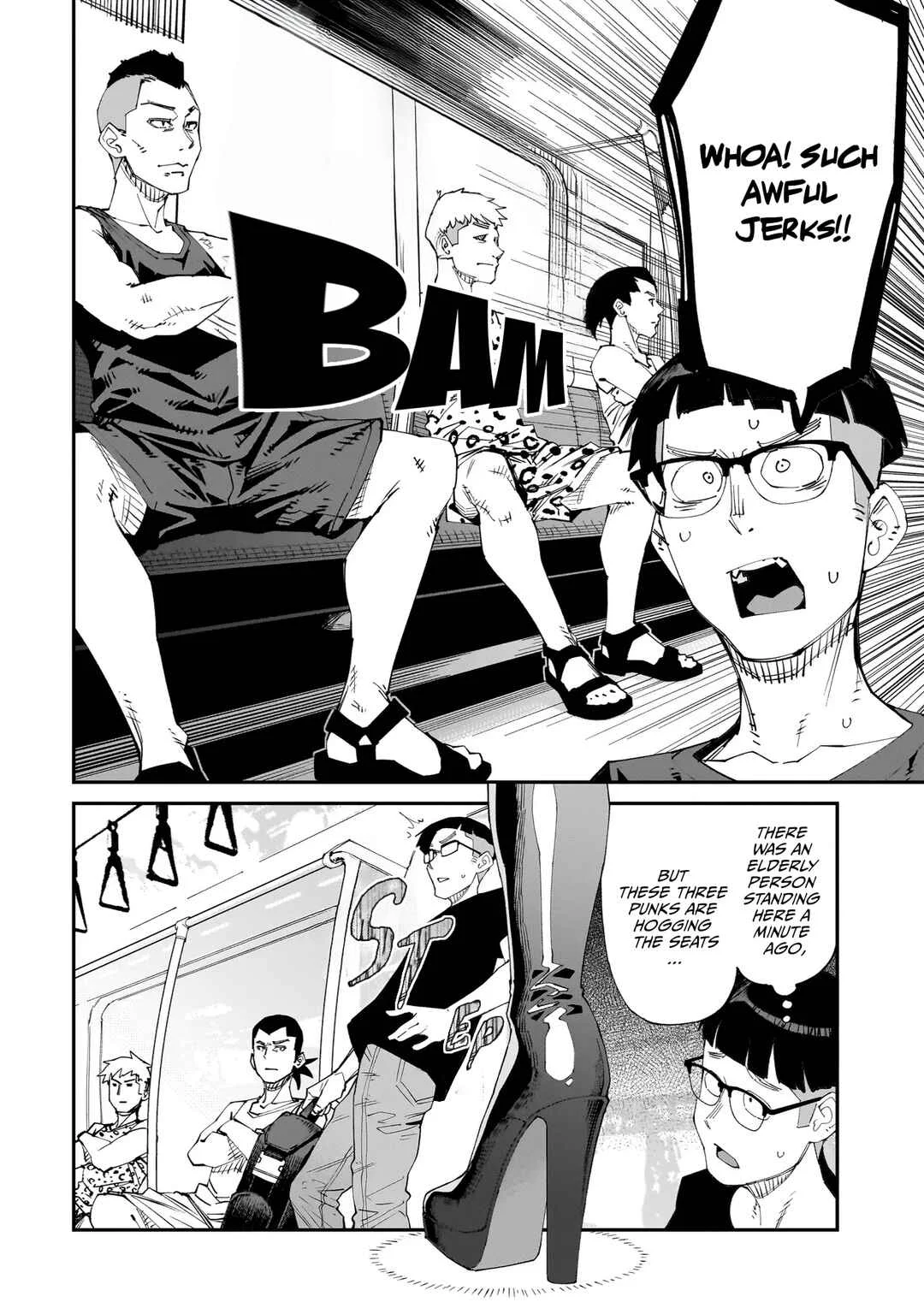 Otaku-kun no Seiheki o Isshou Yugamete Iku Ishuzoku Musume-tachi Chapter 5: Close Contact with Female Demon Lord on the Train - Page 2