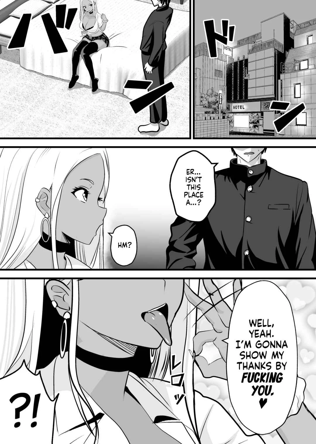 Otaku ni Yasashii Kuro Gal ga Rare Card to Koukan de Sex Sasetekureru Chapter 1 - Page 4