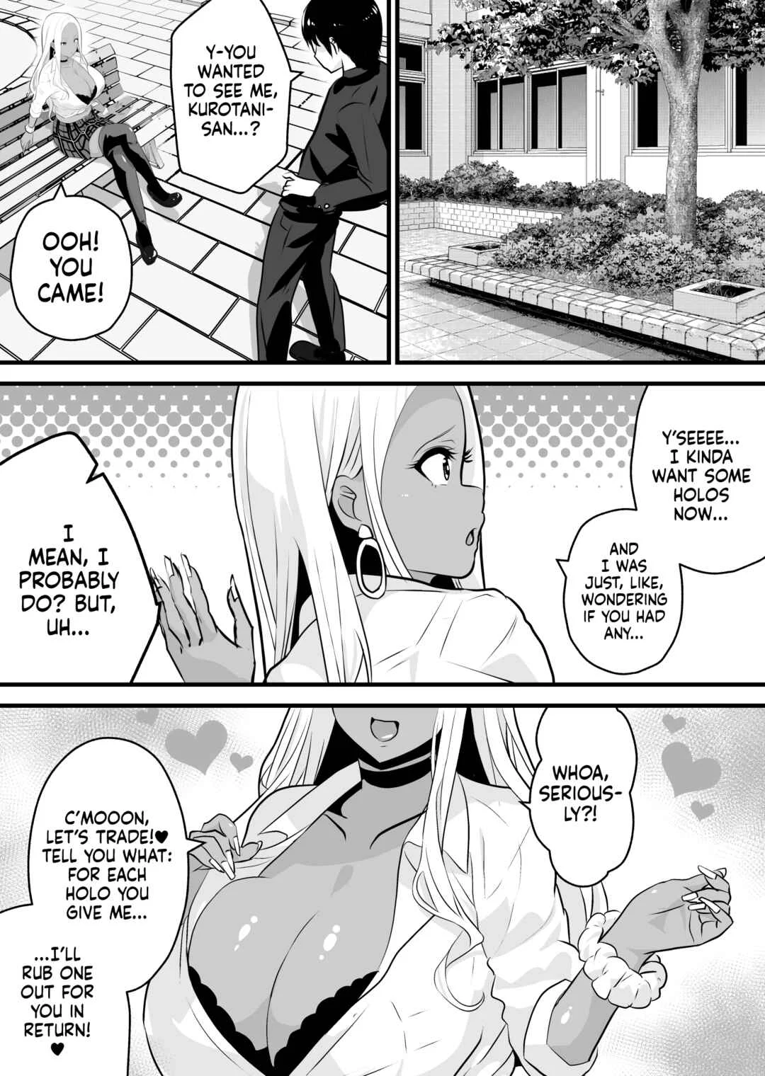 Otaku ni Yasashii Kuro Gal ga Rare Card to Koukan de Sex Sasetekureru Chapter 1 - Page 15