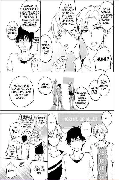 Otokotachi no Otome Game!? E Ore ga Uke!? Chapter 1 - Page 6