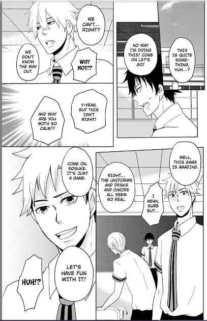 Otokotachi no Otome Game!? E Ore ga Uke!? Chapter 1 - Page 10