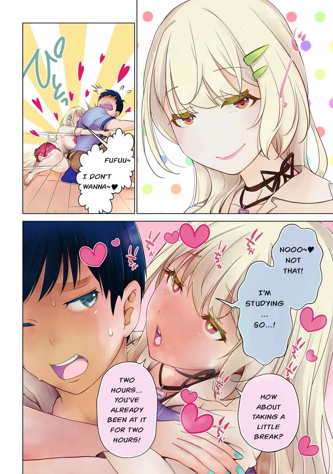 Otonari-san no Gyaru ga Boku wo Hore Sasetakute Zenryoku Sugiru Chapter 1: Its Just A Hug Right? - Page 1
