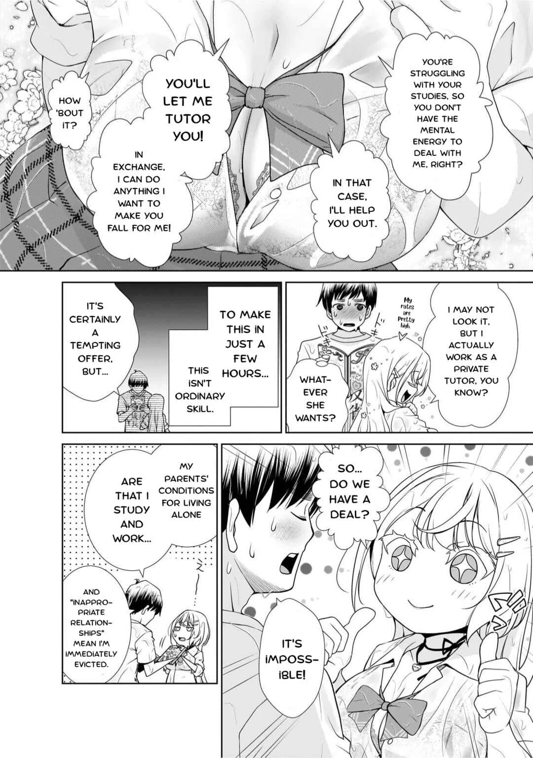 Otonari-san no Gyaru ga Boku wo Hore Sasetakute Zenryoku Sugiru Chapter 4: You Can Use Me However You Like, Okay? ♡ - Page 7