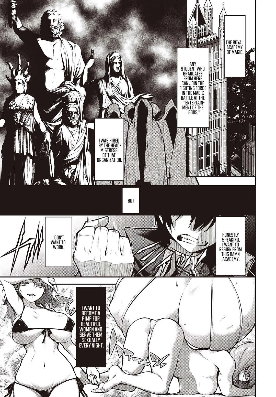 Ouritsu Majutsu Gakuin no Kichiku Koushi Chapter 1 - Page 7