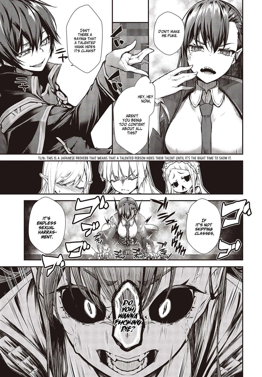Ouritsu Majutsu Gakuin no Kichiku Koushi Chapter 1 - Page 9