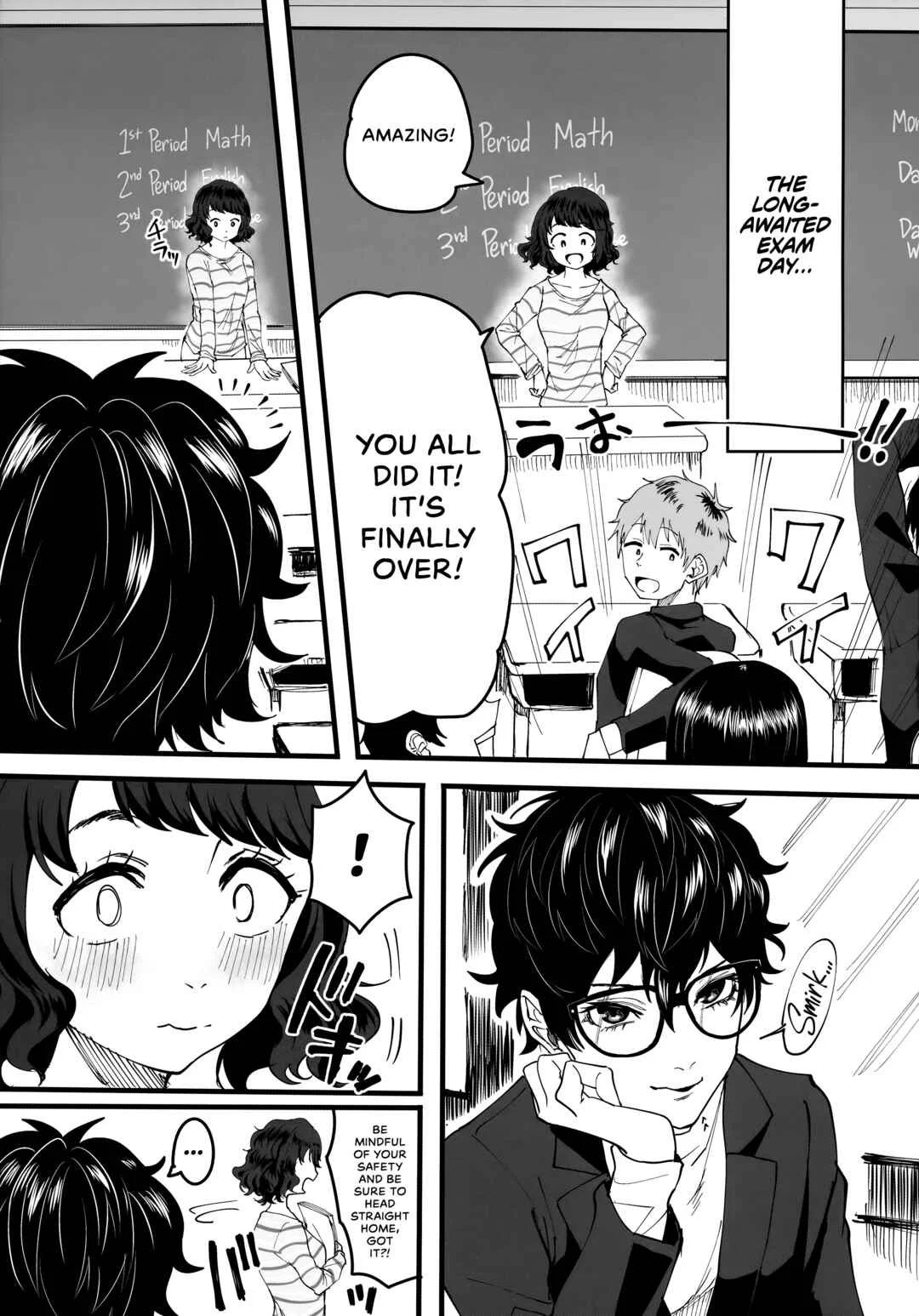 Persona 5 - Tantou Kyoushi ni Oazuke Sareta node Chokkai Kakemakuru Hon Chapter 1 - Page 16