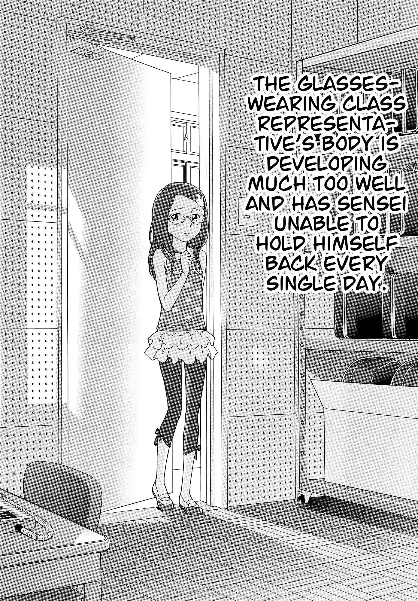 Petit☆Heaven Chapter 5: The glasses-wearing class representative's body is developing much too well and has sensei unable to hold himself back every single day. - Page 1