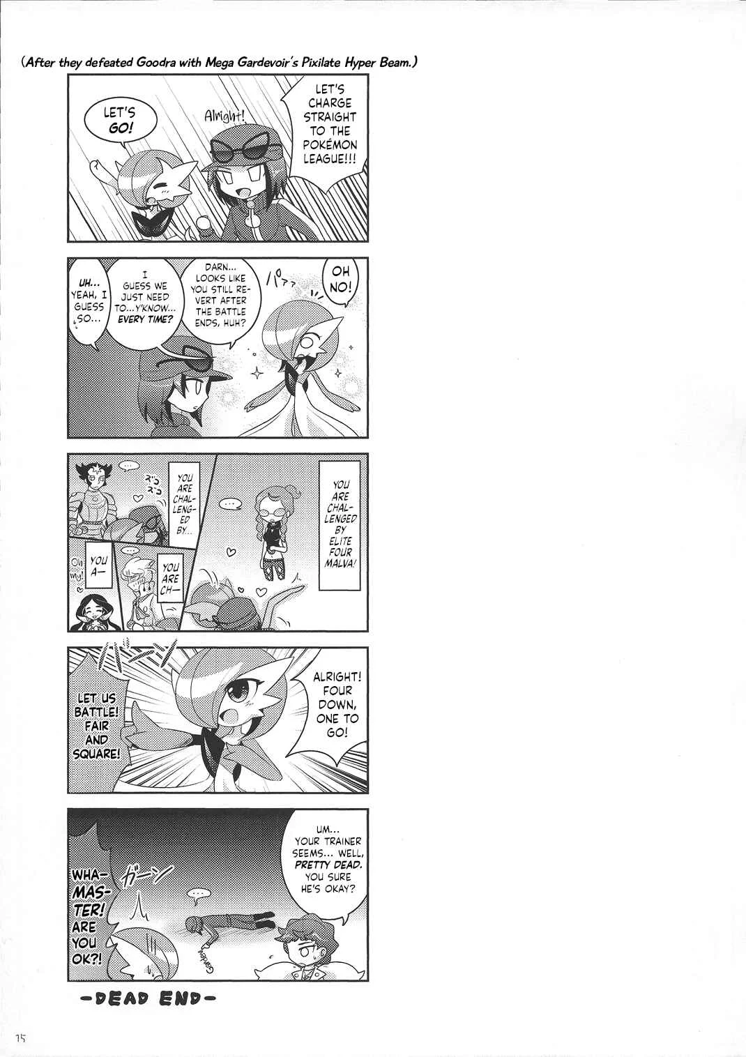 Pokémon - Aisae Areba Megastone ga Nakute mo Megashinka Dekiru yo ne! Chapter 1 - Page 14