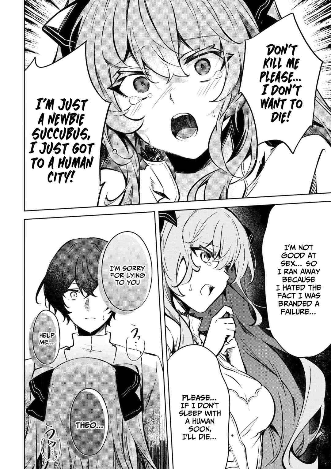 Ponkotsu Succubus to Bocchi Noroi no Boukensha: Nazeka Dojikko Inma to Musou Suru! Chapter 1 - Page 20