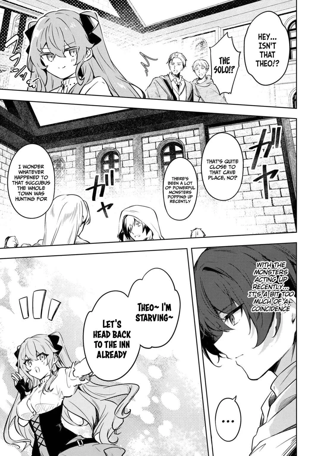 Ponkotsu Succubus to Bocchi Noroi no Boukensha: Nazeka Dojikko Inma to Musou Suru! Chapter 3 - Page 3
