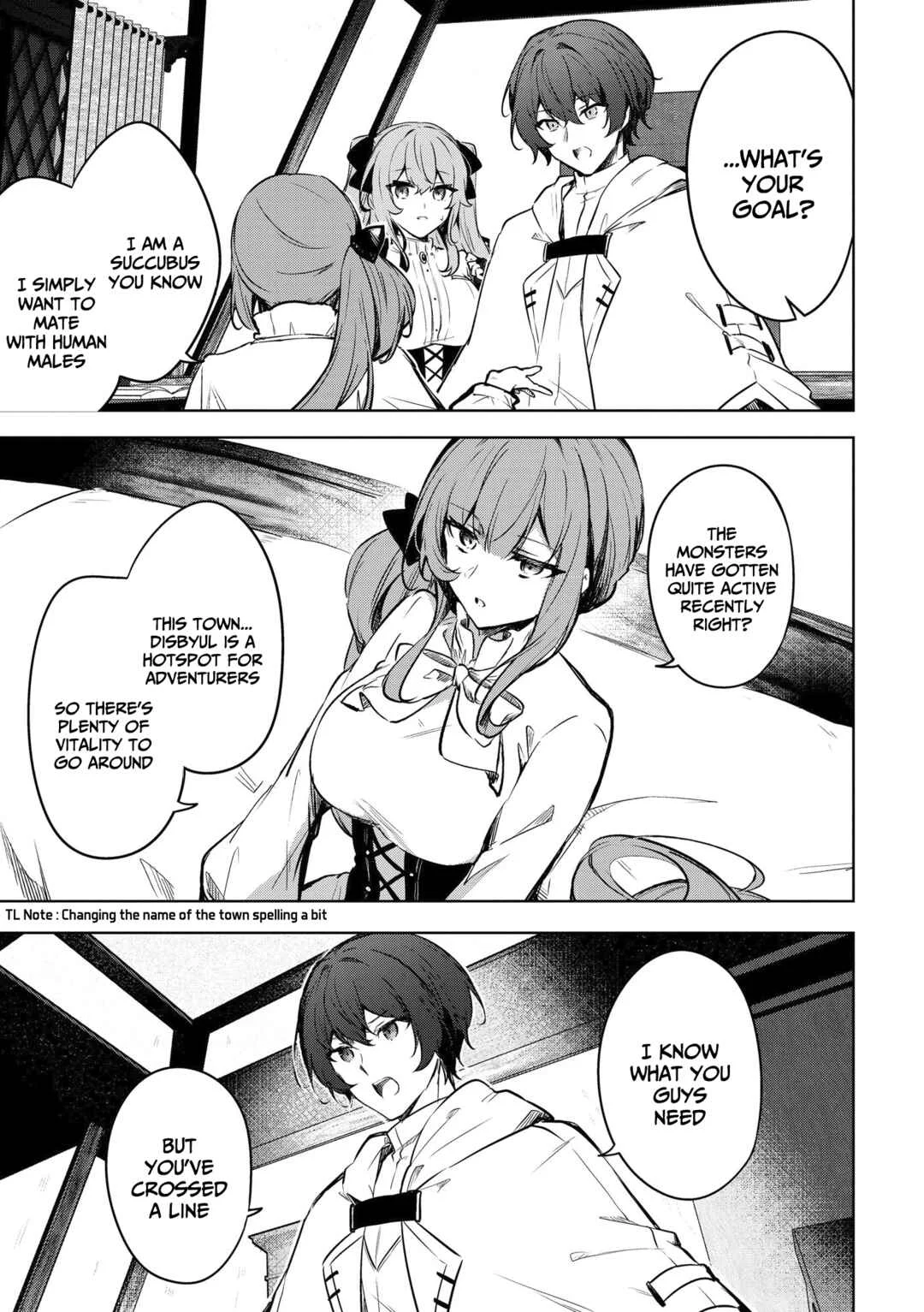 Ponkotsu Succubus to Bocchi Noroi no Boukensha: Nazeka Dojikko Inma to Musou Suru! Chapter 3 - Page 15