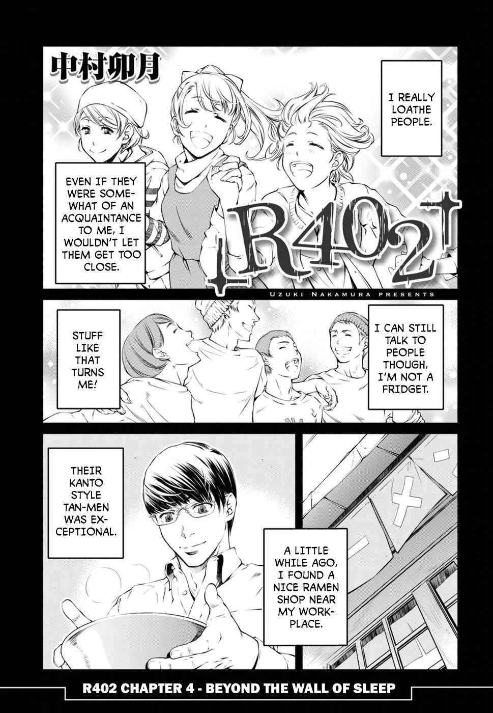 R402 Chapter 4: Beyond The Wall of Sleep - Page 1
