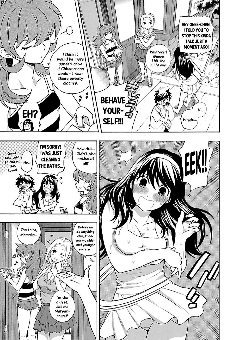 Rabuyu! Chapter 1: First Bath: Welcome to Love-Yu! - Page 8
