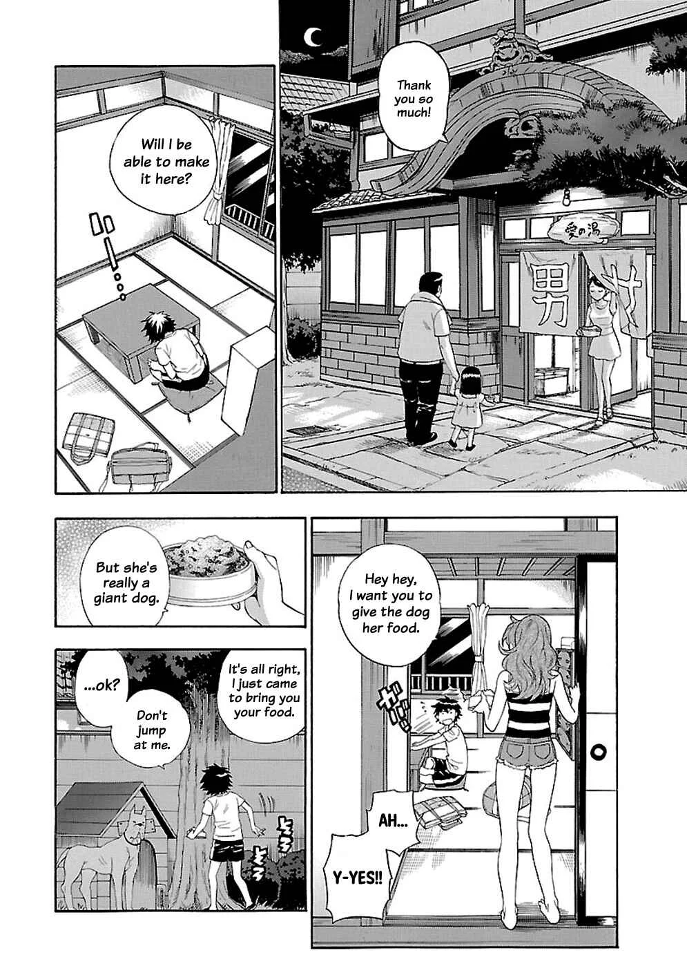 Rabuyu! Chapter 1: First Bath: Welcome to Love-Yu! - Page 23