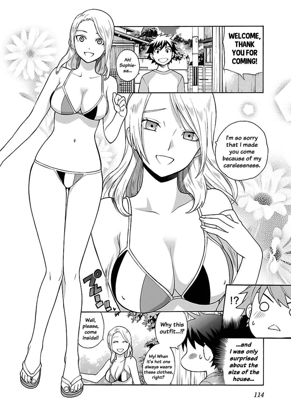 Rabuyu! Chapter 5: Fifth Bath: Bonjour! My name is Sophie! - Page 14