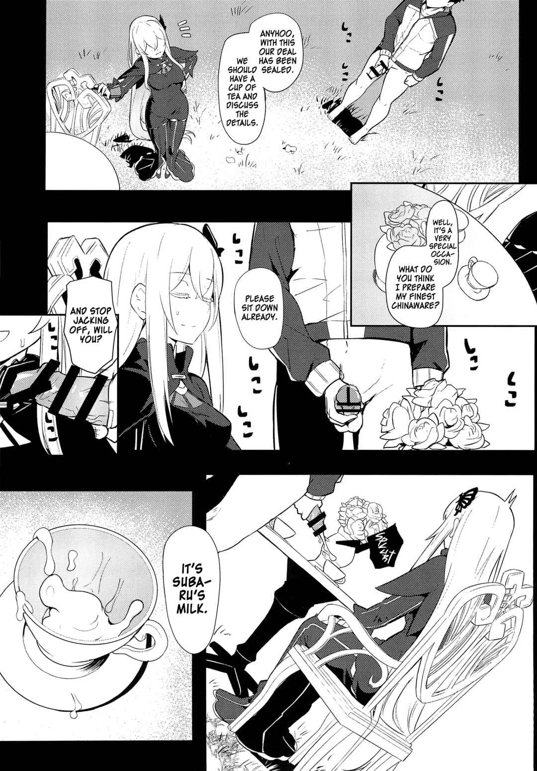 Re:Zero kara Hajimeru Isekai Seikatsu - Echidna sukebebon I (Doujinshi) Chapter 1 - Page 13
