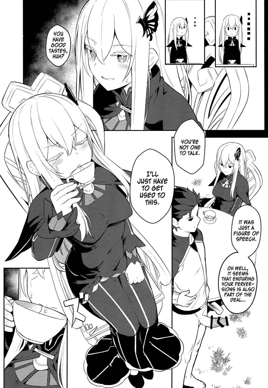Re:Zero kara Hajimeru Isekai Seikatsu - Echidna sukebebon I (Doujinshi) Chapter 1 - Page 14