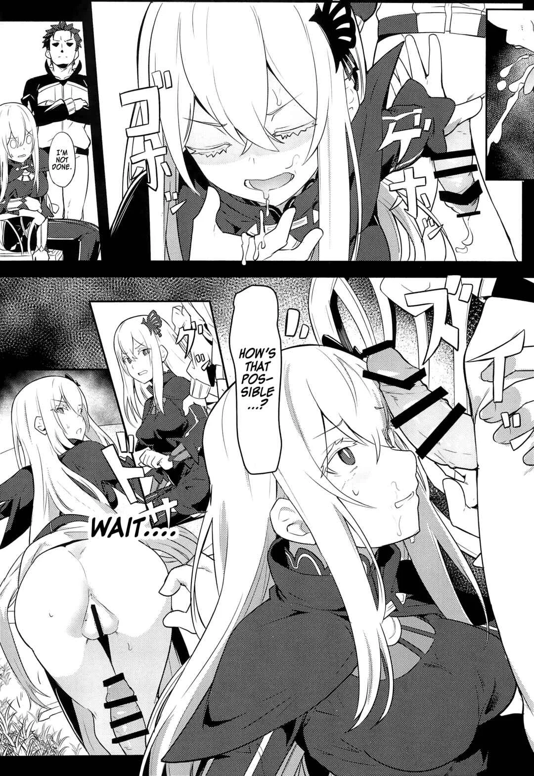 Re:Zero kara Hajimeru Isekai Seikatsu - Echidna sukebebon I (Doujinshi) Chapter 1 - Page 18