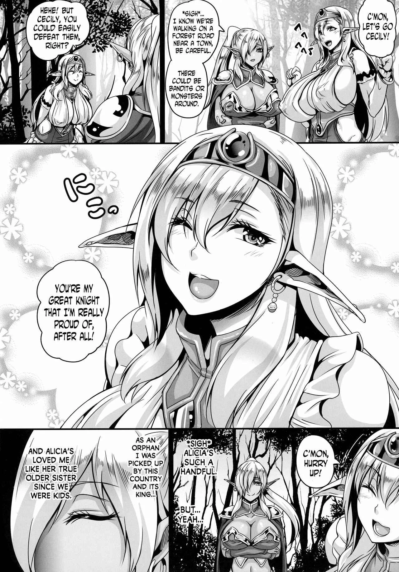 Reishuu Elf Series Chapter 1: Enslaved Dark Elf - Page 4