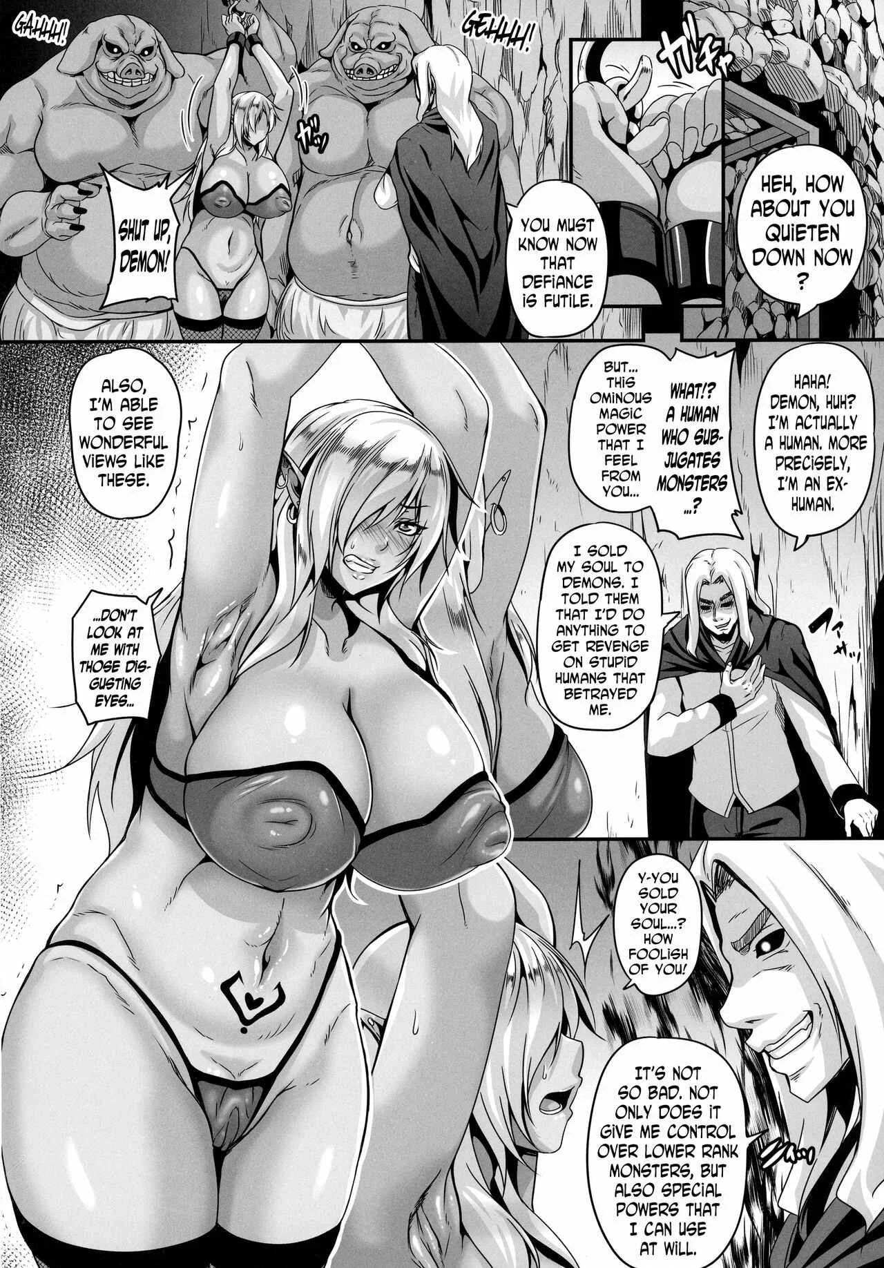 Reishuu Elf Series Chapter 1: Enslaved Dark Elf - Page 6