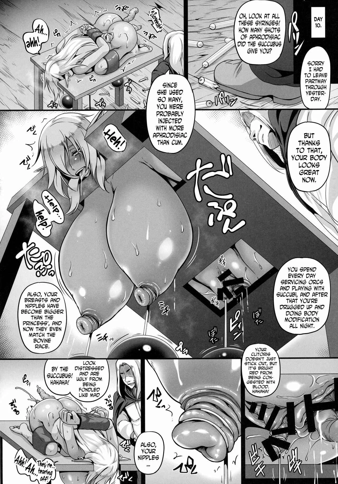 Reishuu Elf Series Chapter 1: Enslaved Dark Elf - Page 24