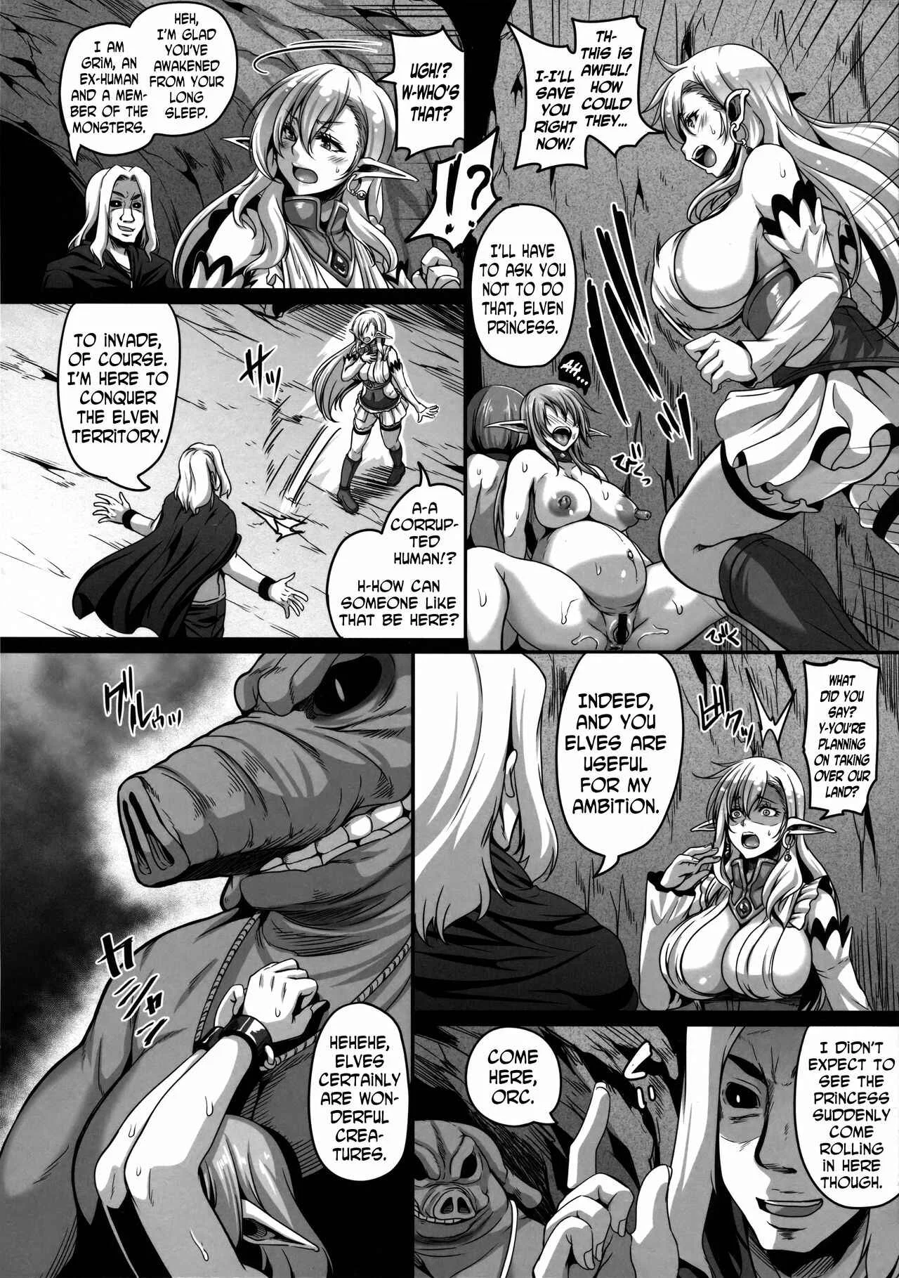 Reishuu Elf Series Chapter 2: Enslaved Elf Princess - Page 7