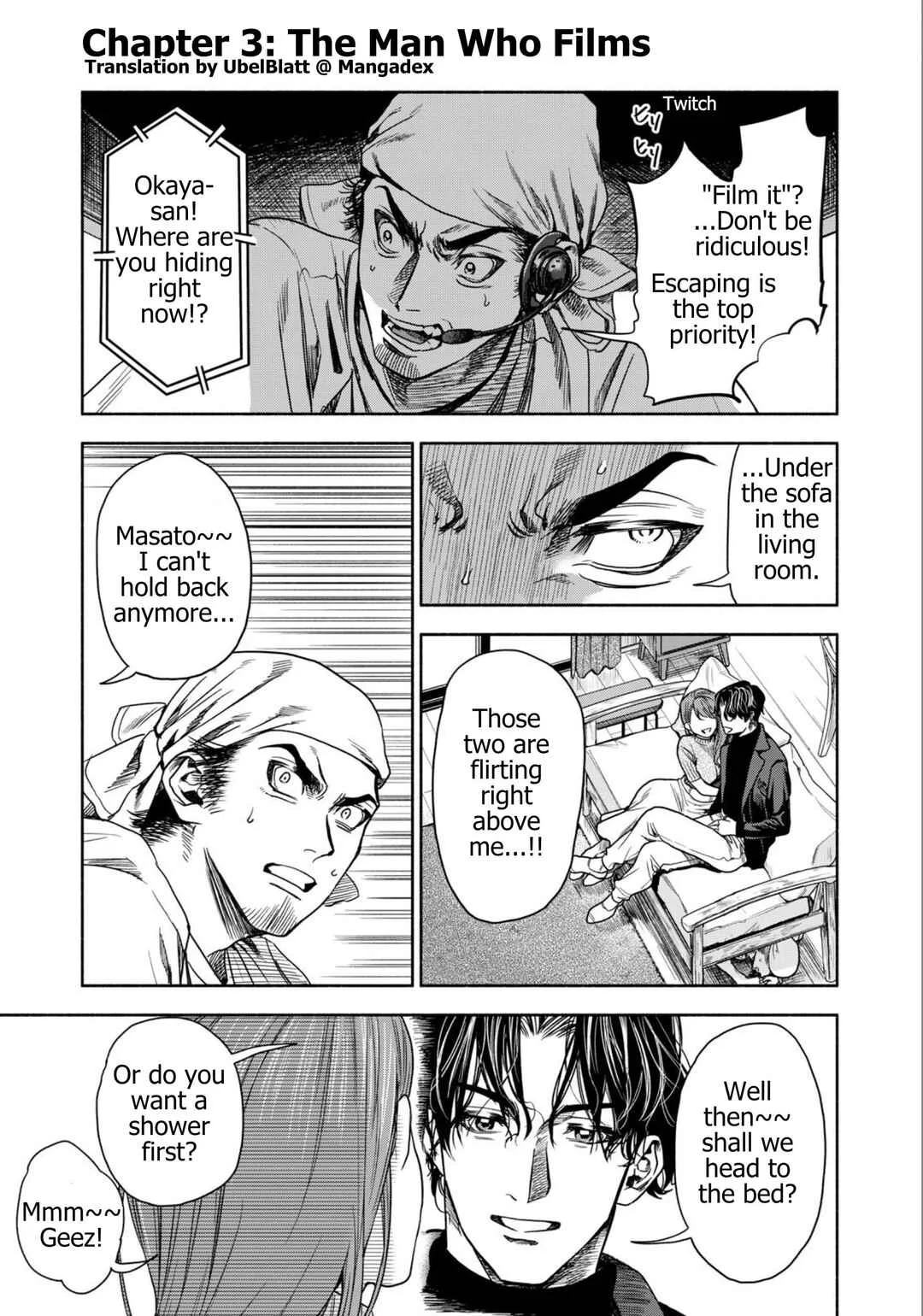 Rikon Shinai Otoko Chapter 3: The Man Who Films - Page 1