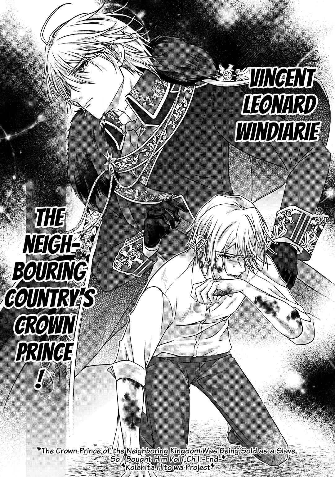 Ringoku no Outaishi ga Dorei Toshite Urareteita node Katte Mimashita Chapter 1 - Page 29