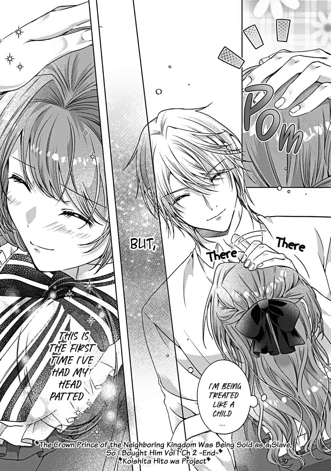 Ringoku no Outaishi ga Dorei Toshite Urareteita node Katte Mimashita Chapter 2 - Page 32