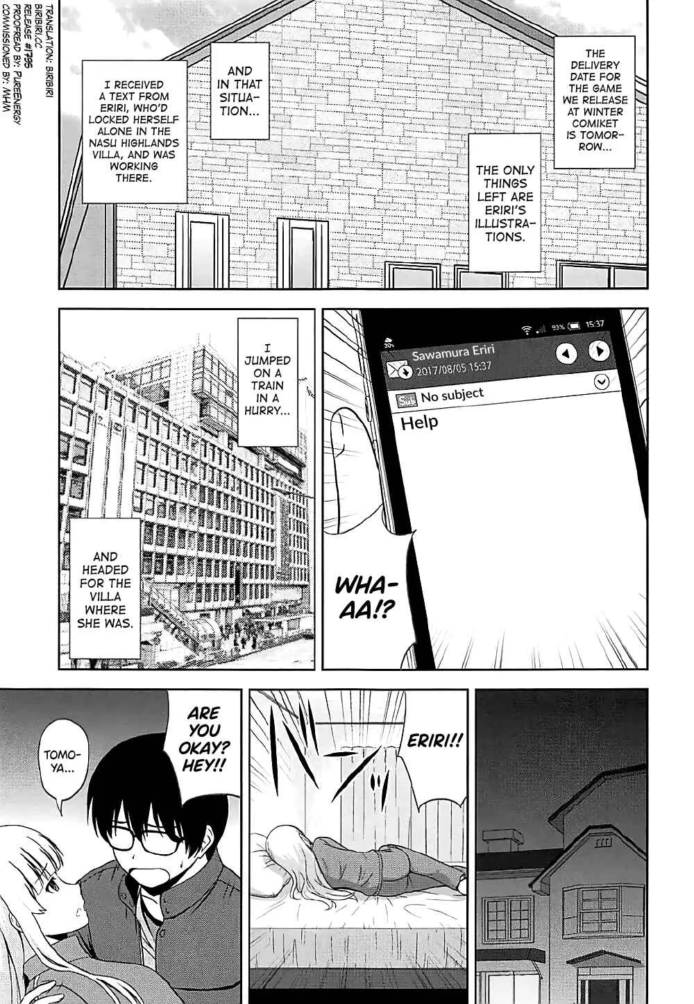 Saenai Heroine no Sodate-kata Fanbook Series by G-SCAN CORP. Chapter 4: Sawamura Spencer Eriri no Rinri Shinsakai - Page 2