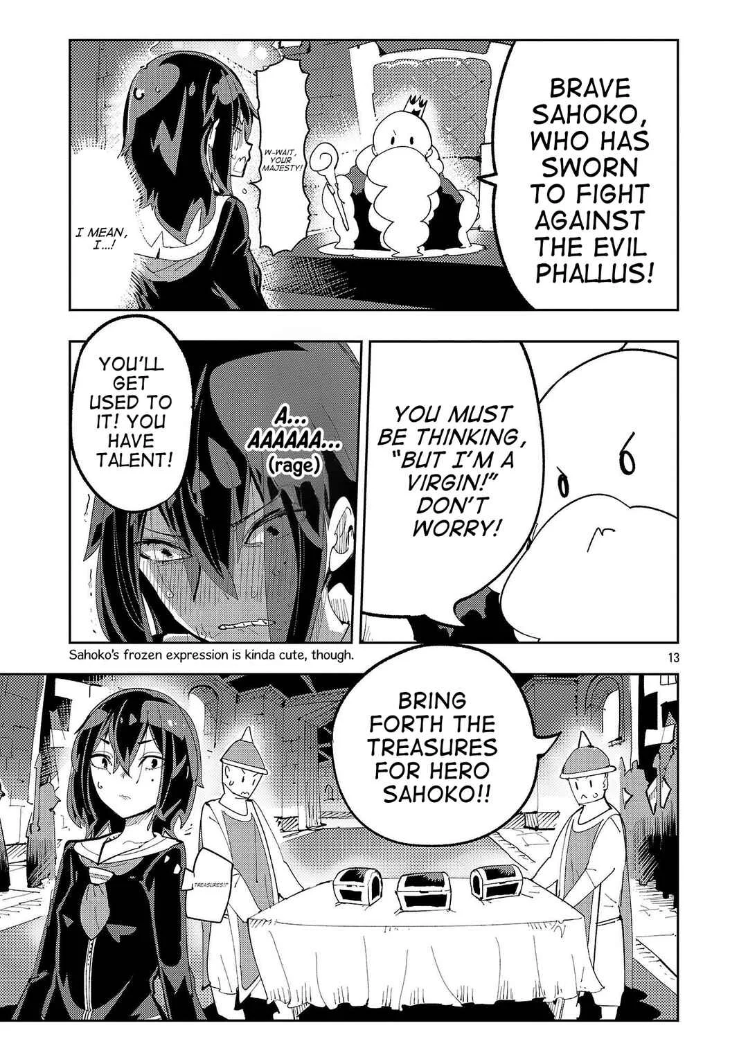 Sahoko Quest ~Inkya Joshi, Shinshi Muke Doujin RPG Sekai de Yuusha ni Naru~ Chapter 1 - Page 11
